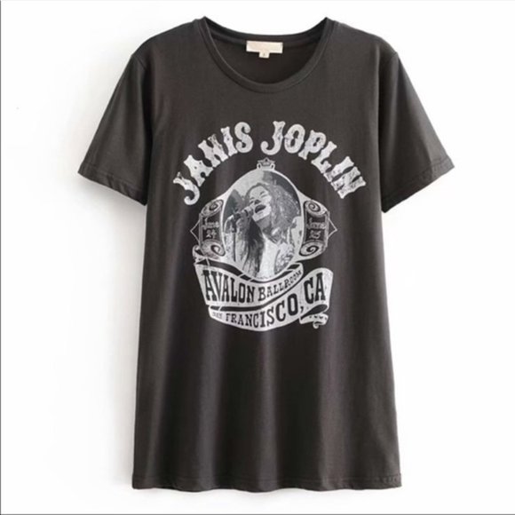 Janis Joplin Graphic Band T-Shirt Vintage rock - Picture 3 of 5